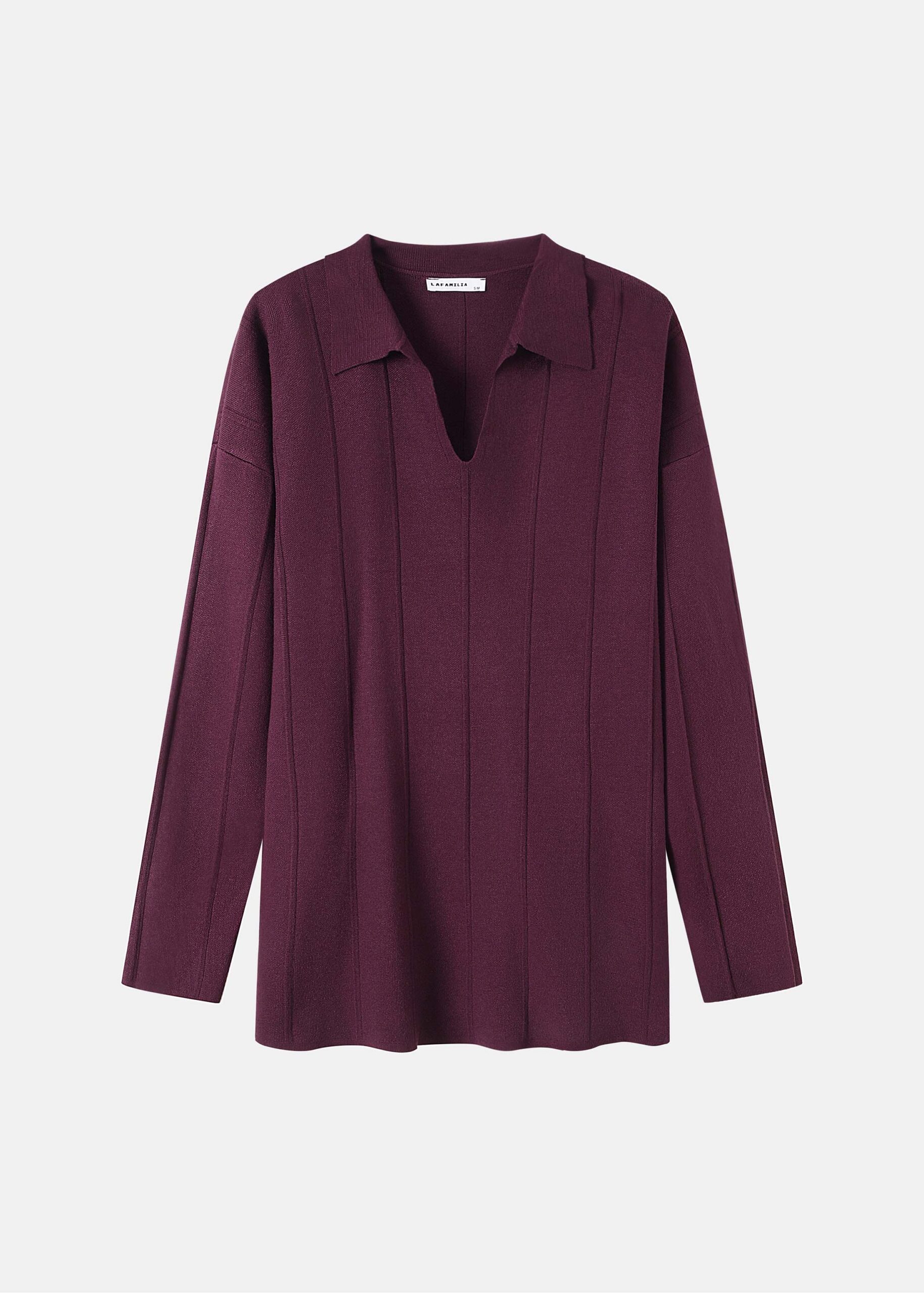 Women Polo-Neck Sweatshirt