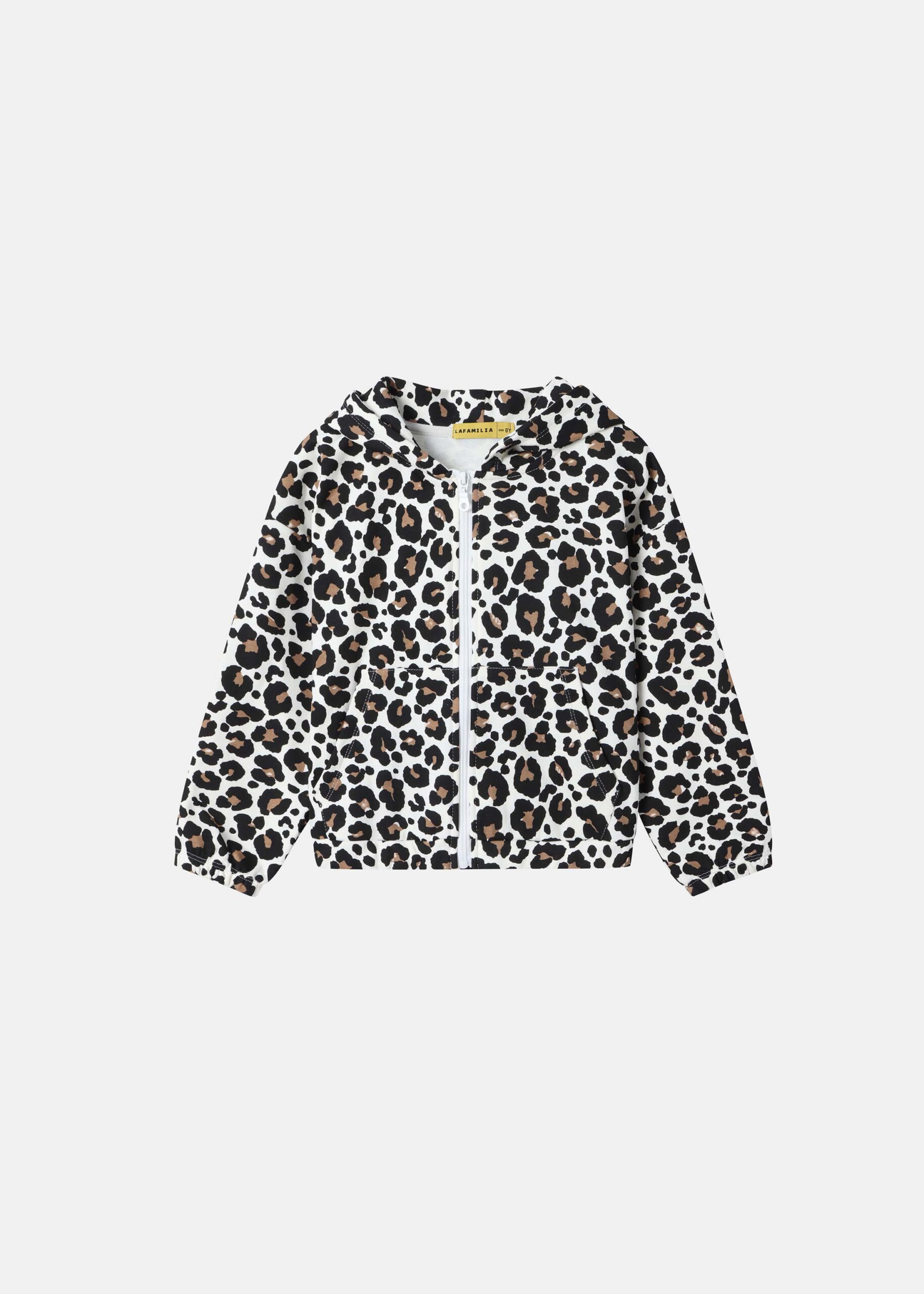 Kids Girl Leopard Printed Jacket
