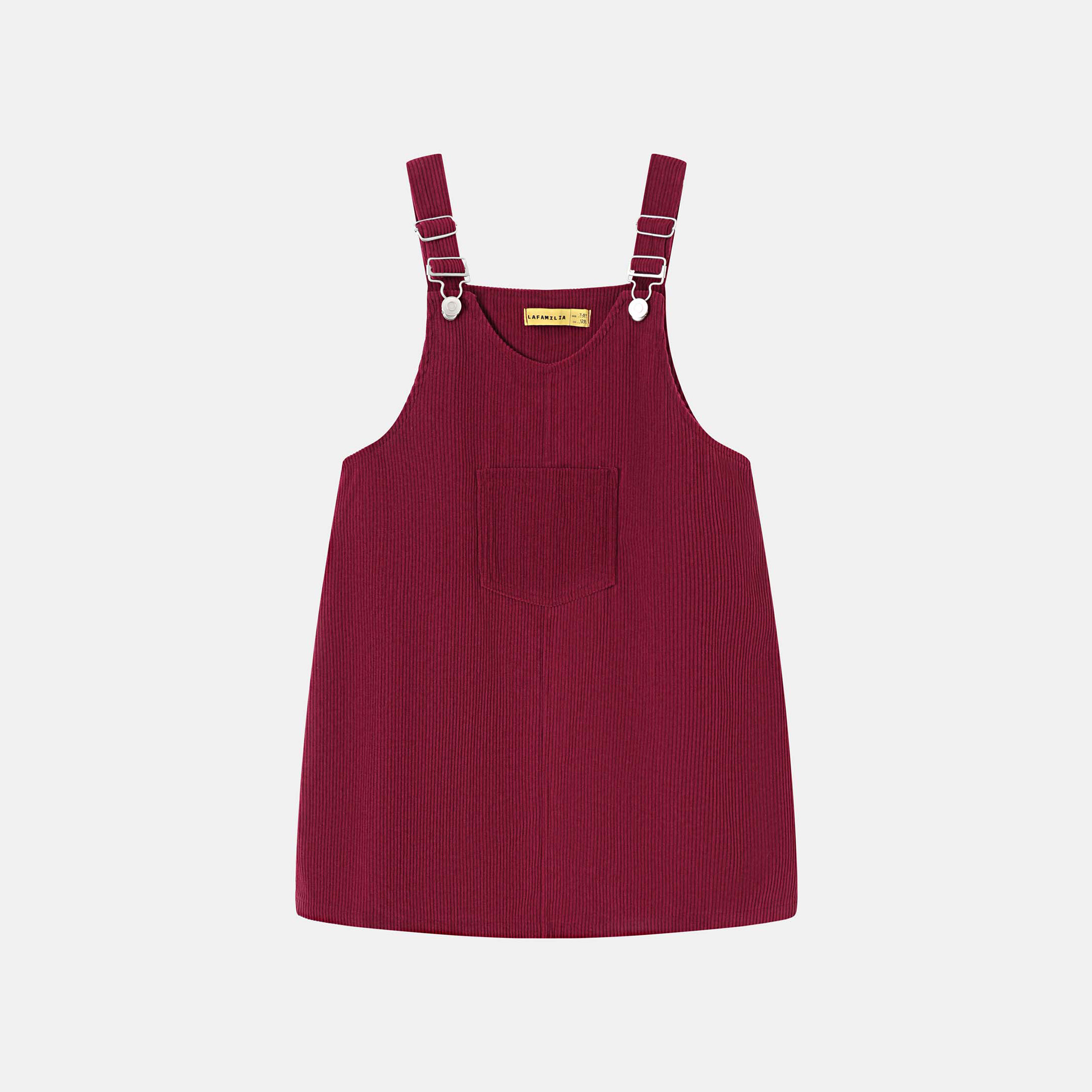 Kids Girl Corduroy Overall Dress