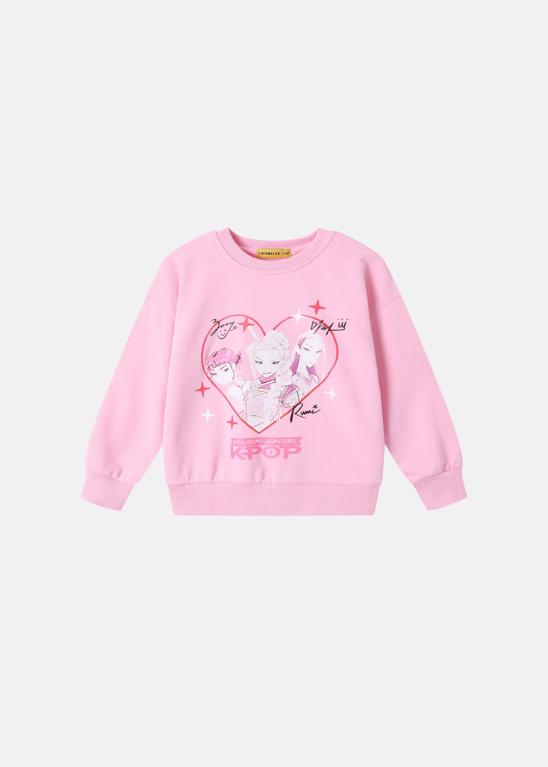 Kids Girl “K-pop Demon Hunters” Printed Sweatshirt