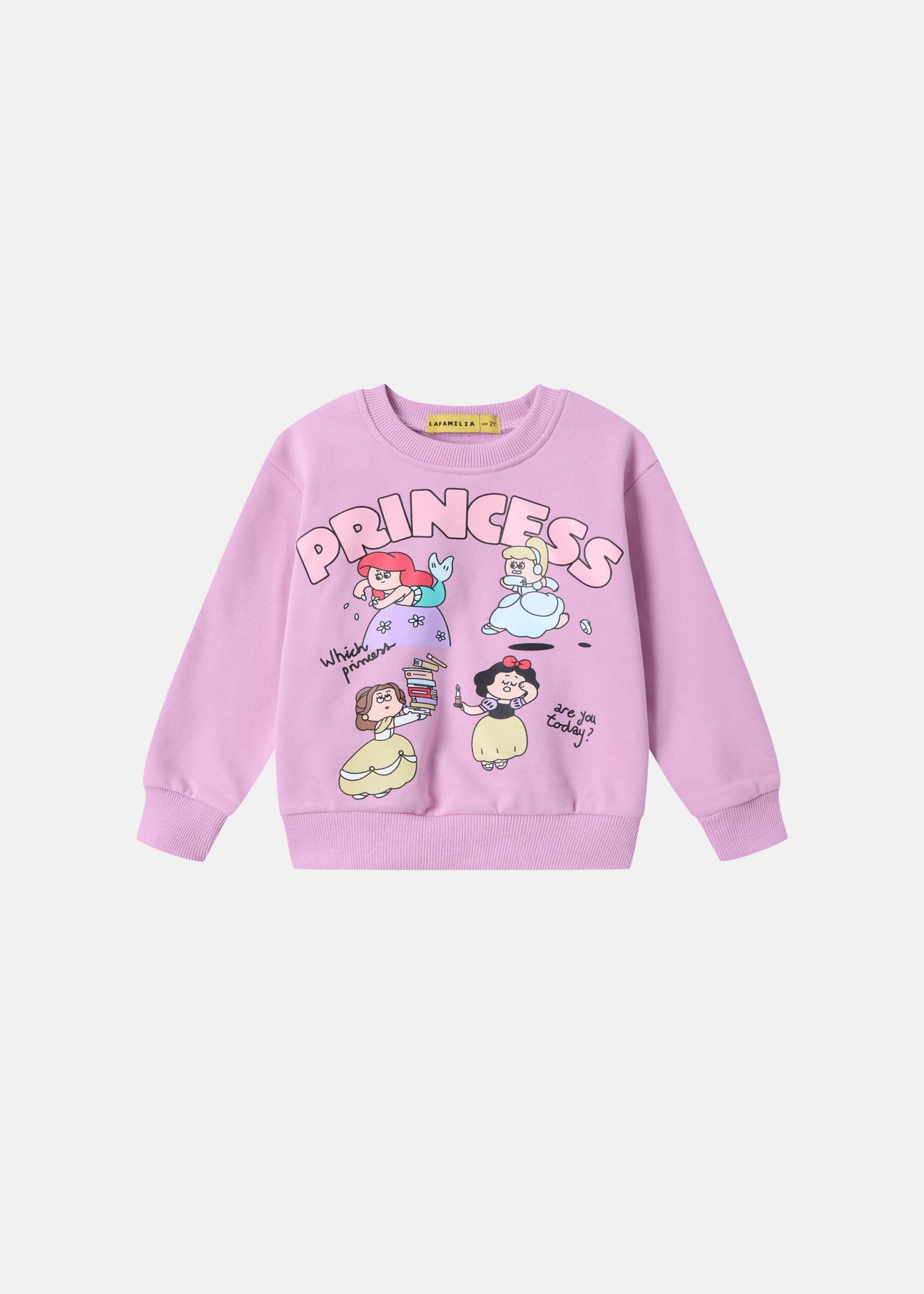 Baby Girl “Princess” Printed Sweatshirt