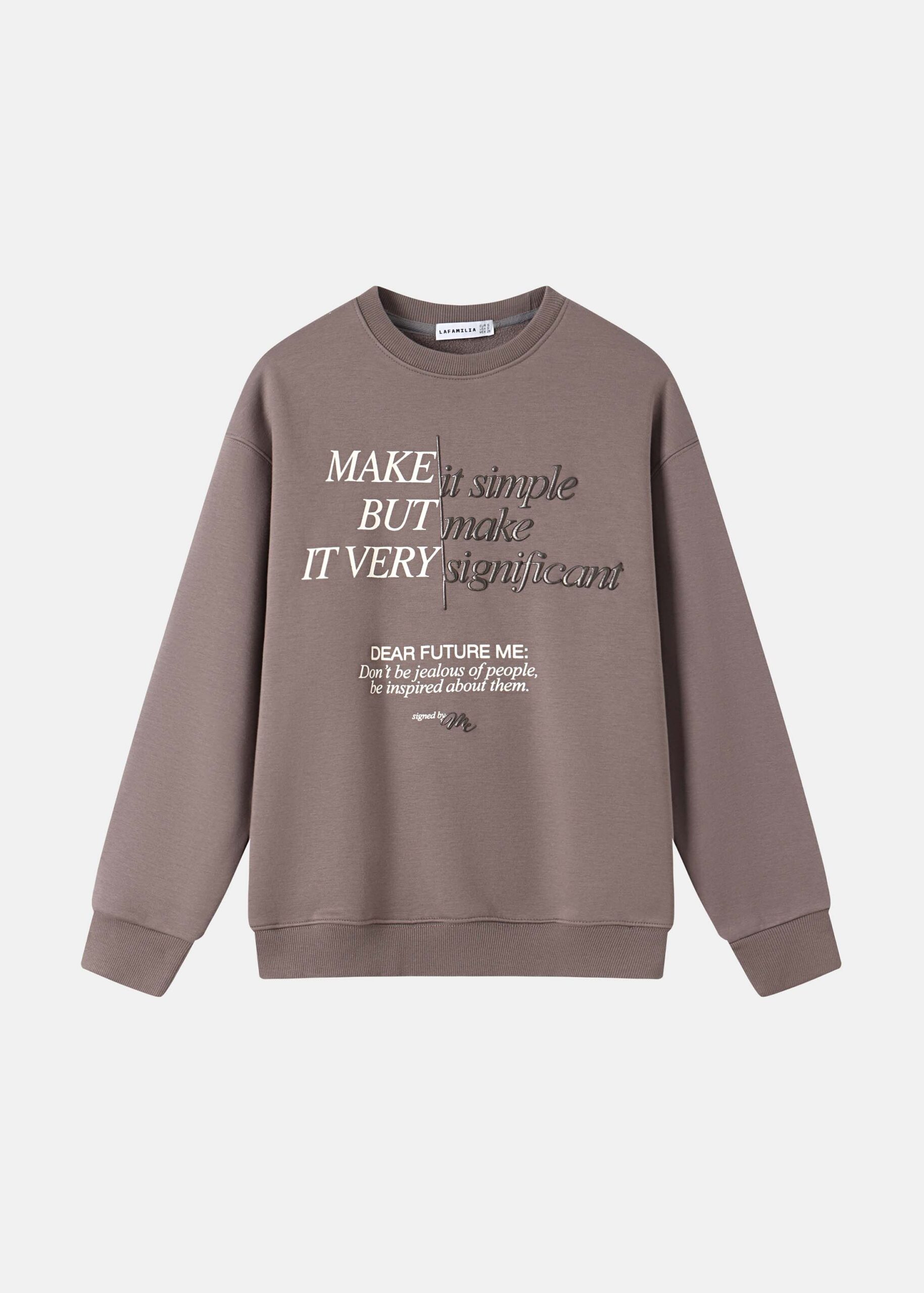 Women Crew-Neck Printed Sweatshirt