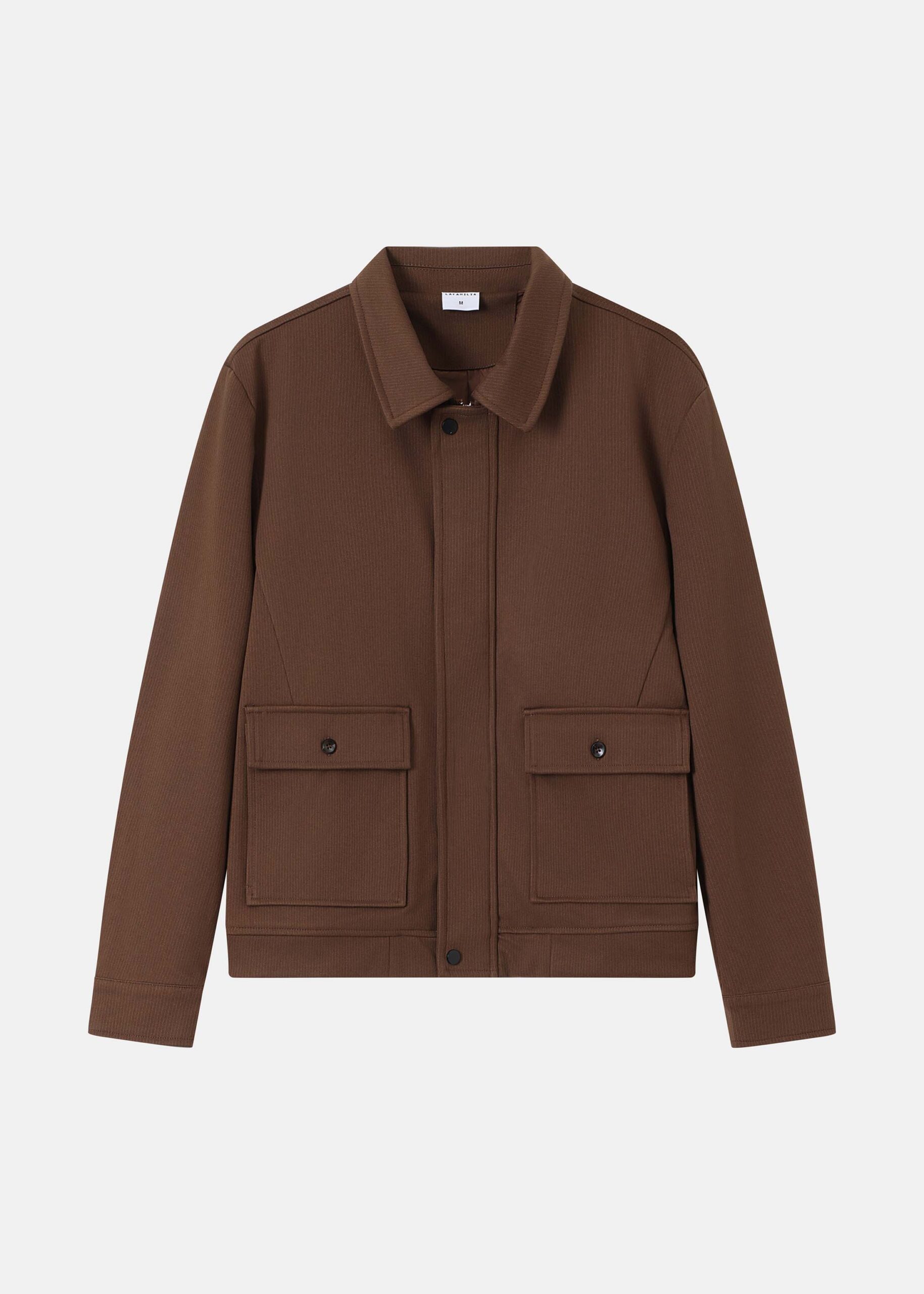 Men Shirt-Collar Jacket
