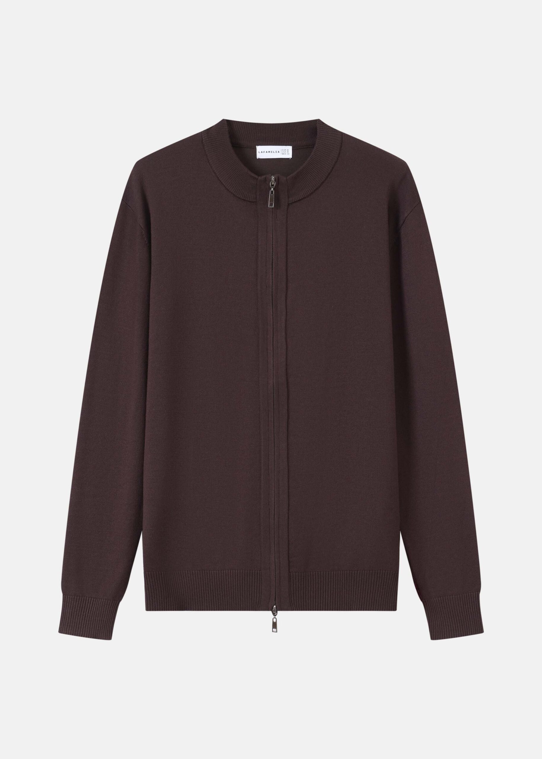 Men Full-Zip Knit Sweater