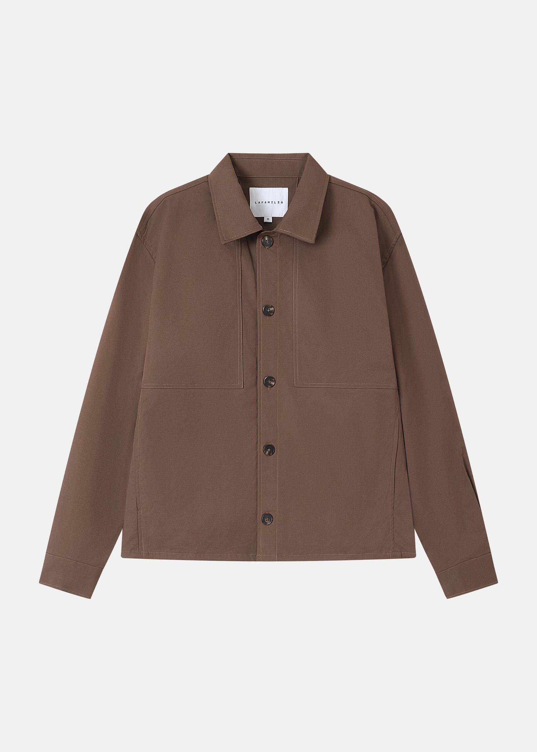 Men Button-Up Overshirt