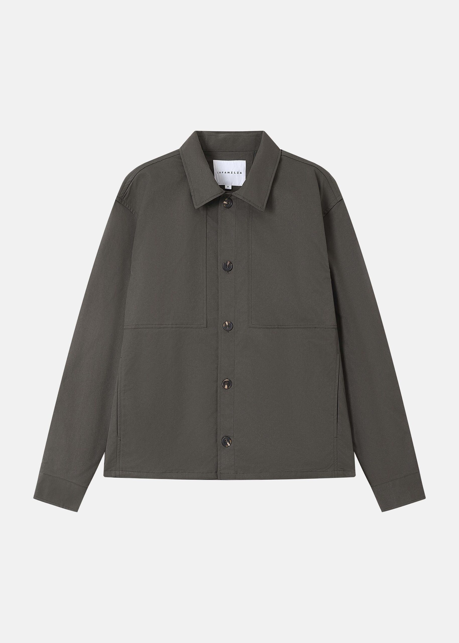 Men Button-Up Overshirt