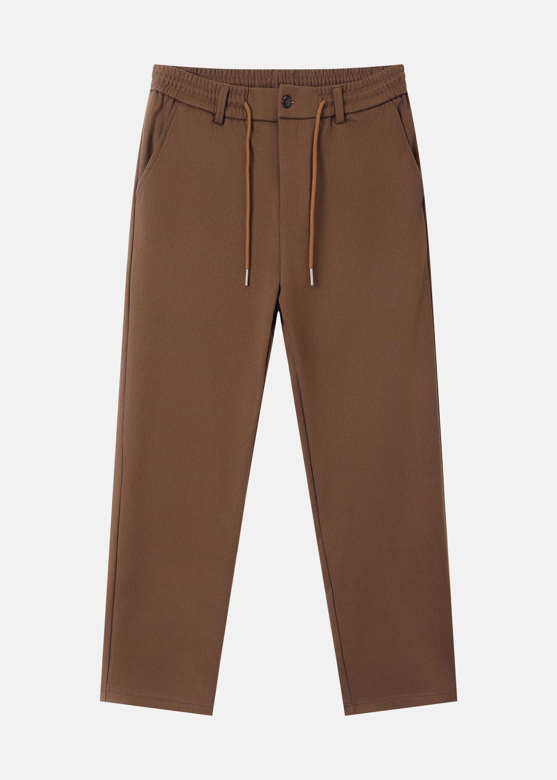 Men Elastic-Waist Trouser