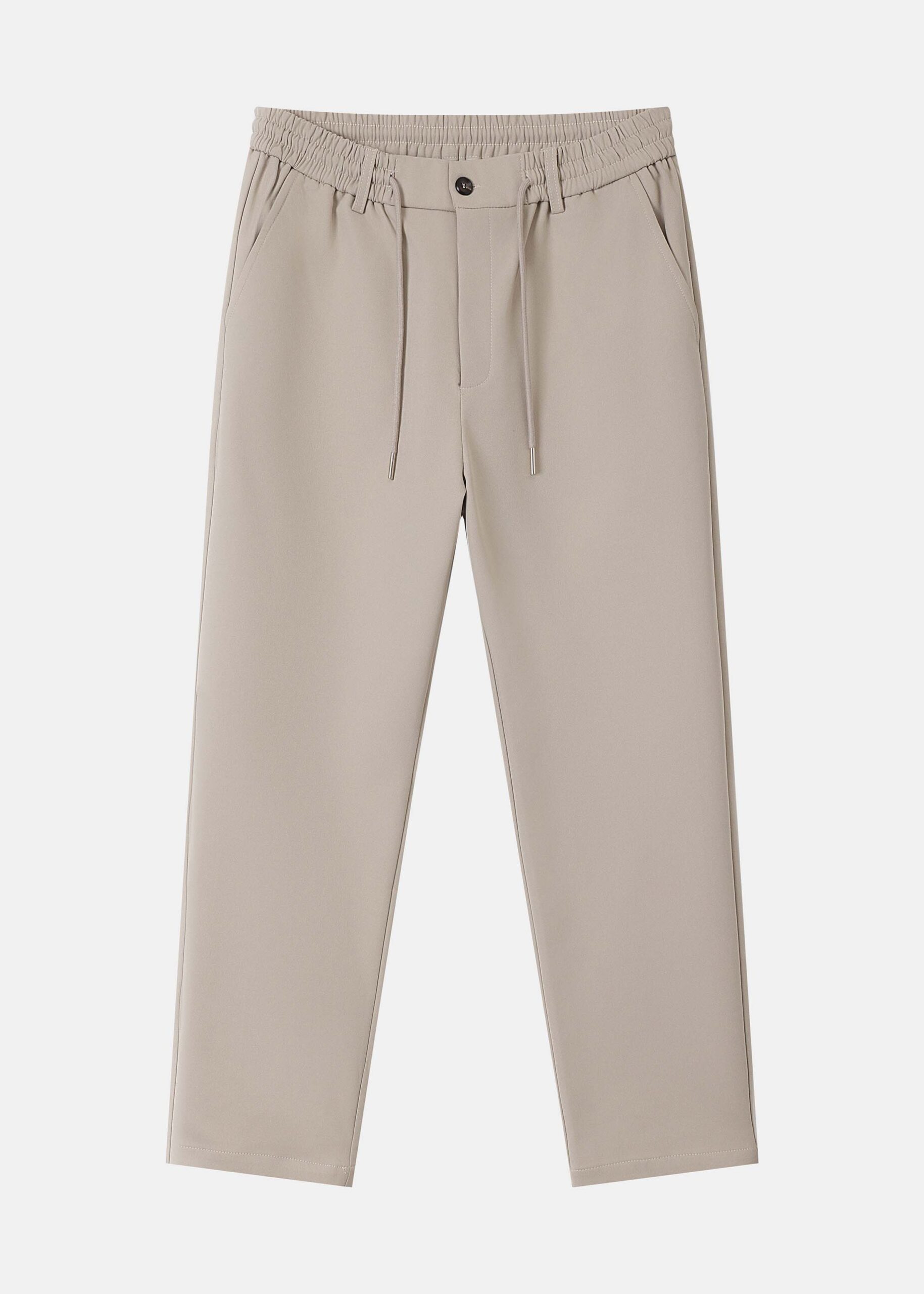 Men Elastic-Waist Trouser