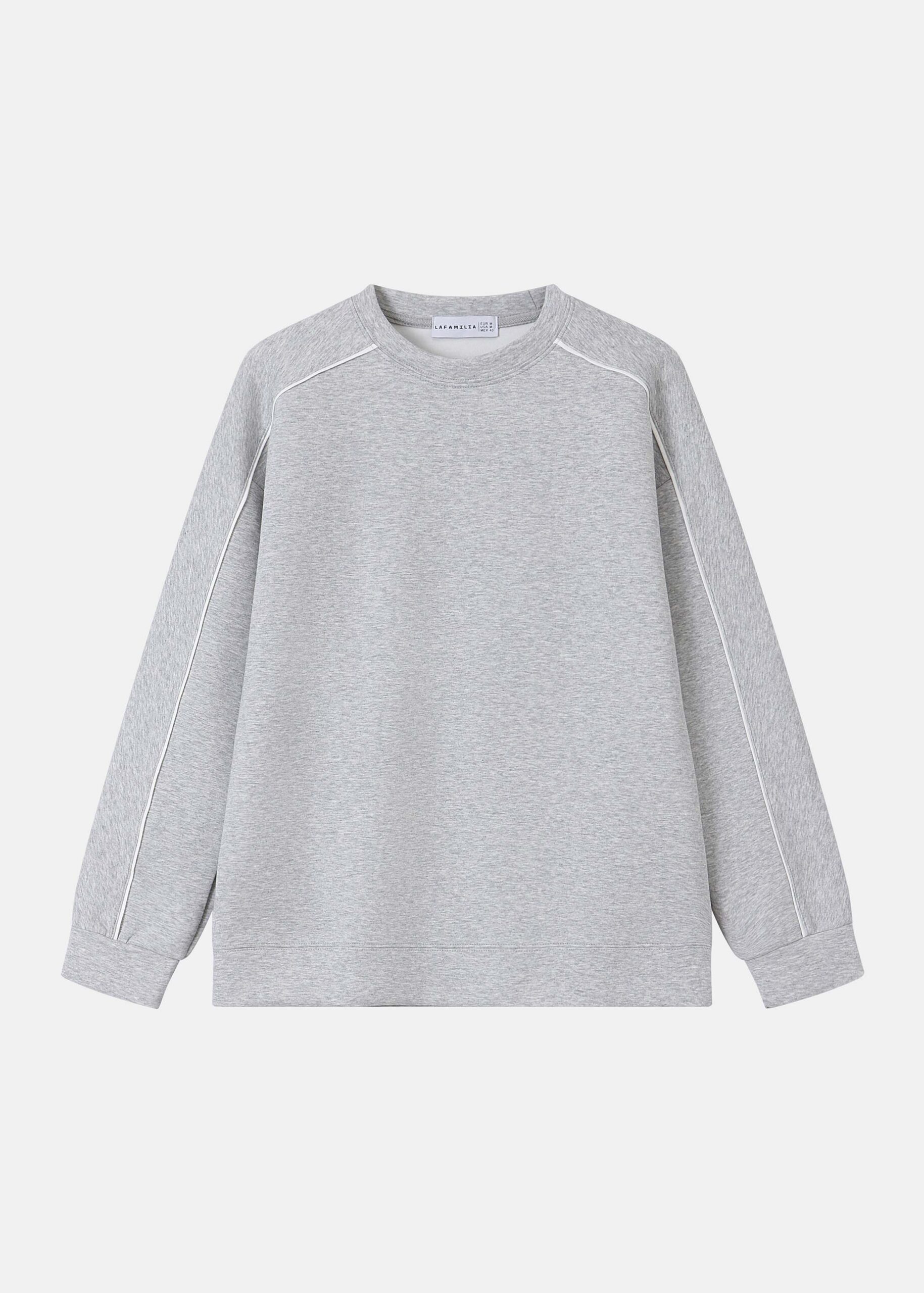 Men Sweatshirt with Piping