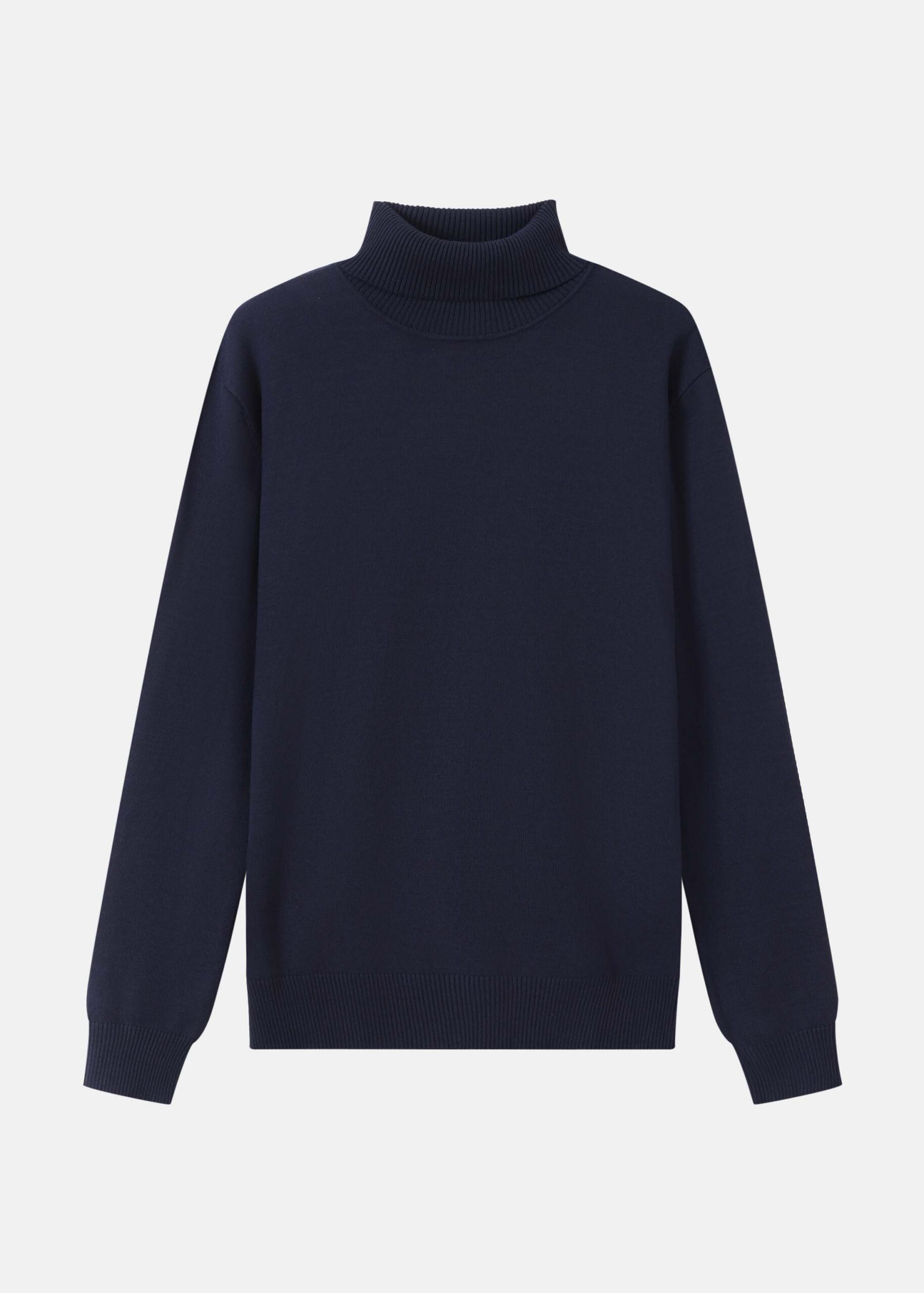 Men Turtleneck Blouse