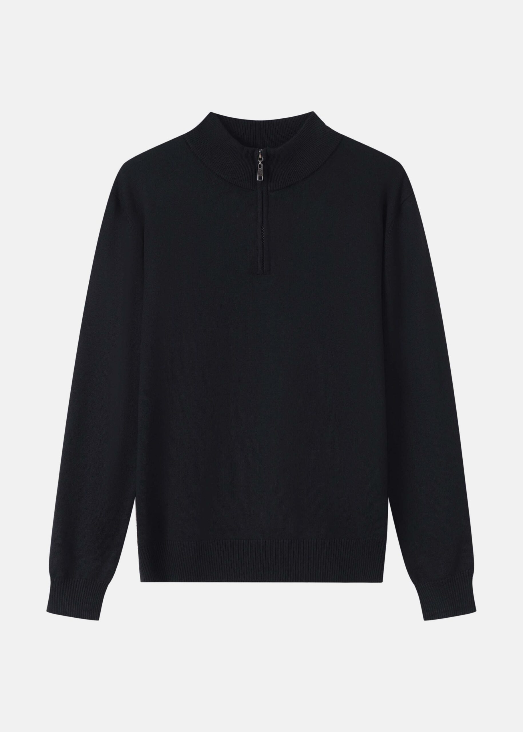 Men Half-Zip Knit Sweater