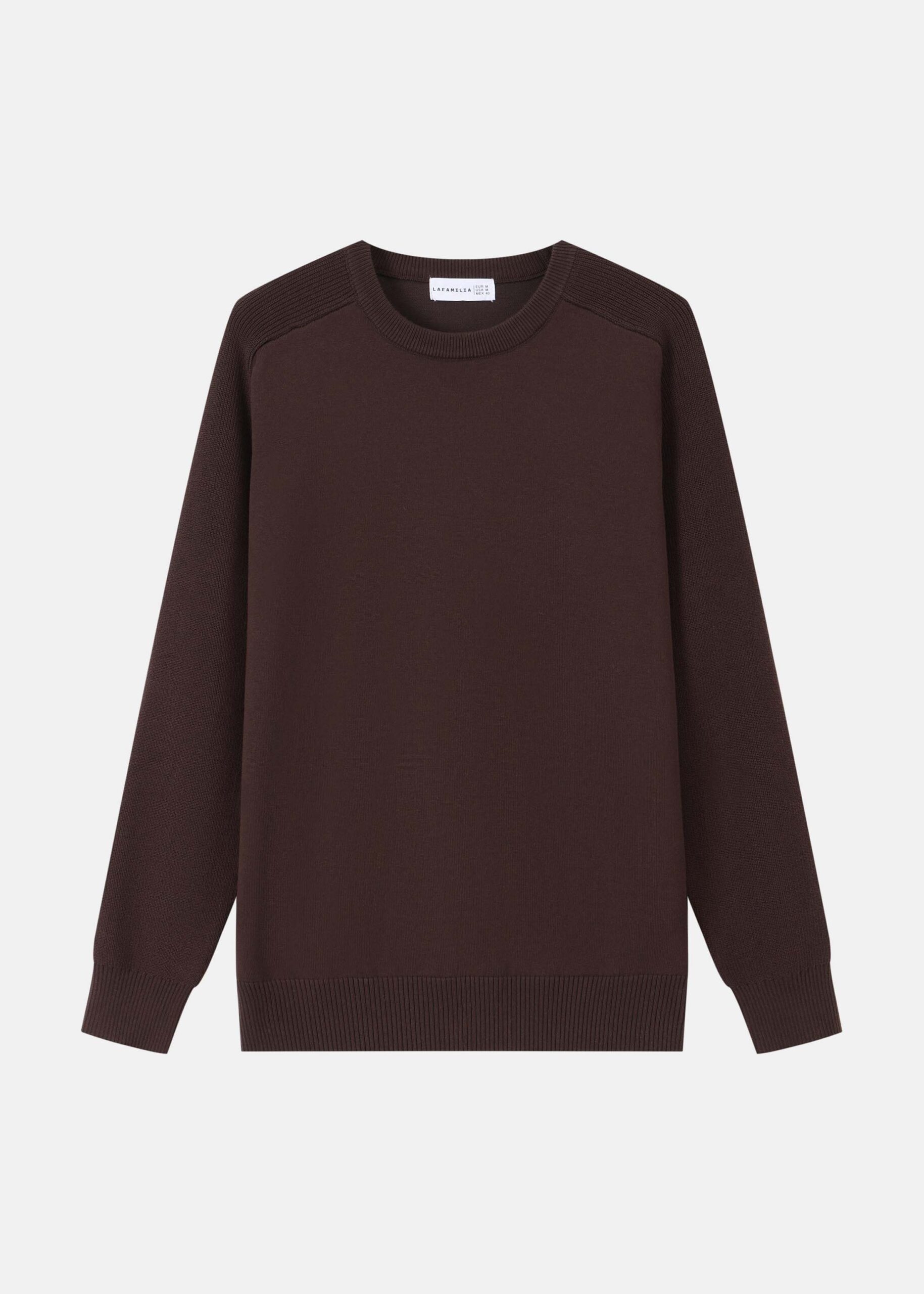 Men Crew-Neck Knit Blouse