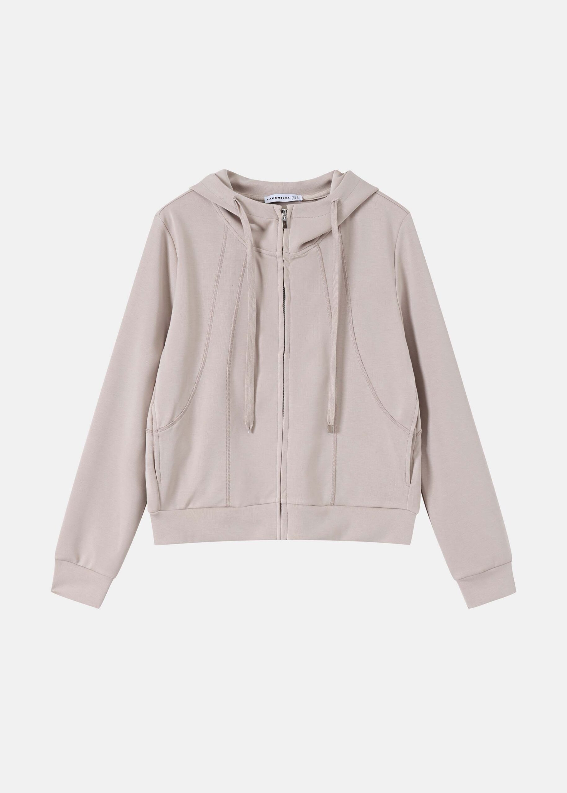 Women Zip-Up Hodded Jacket