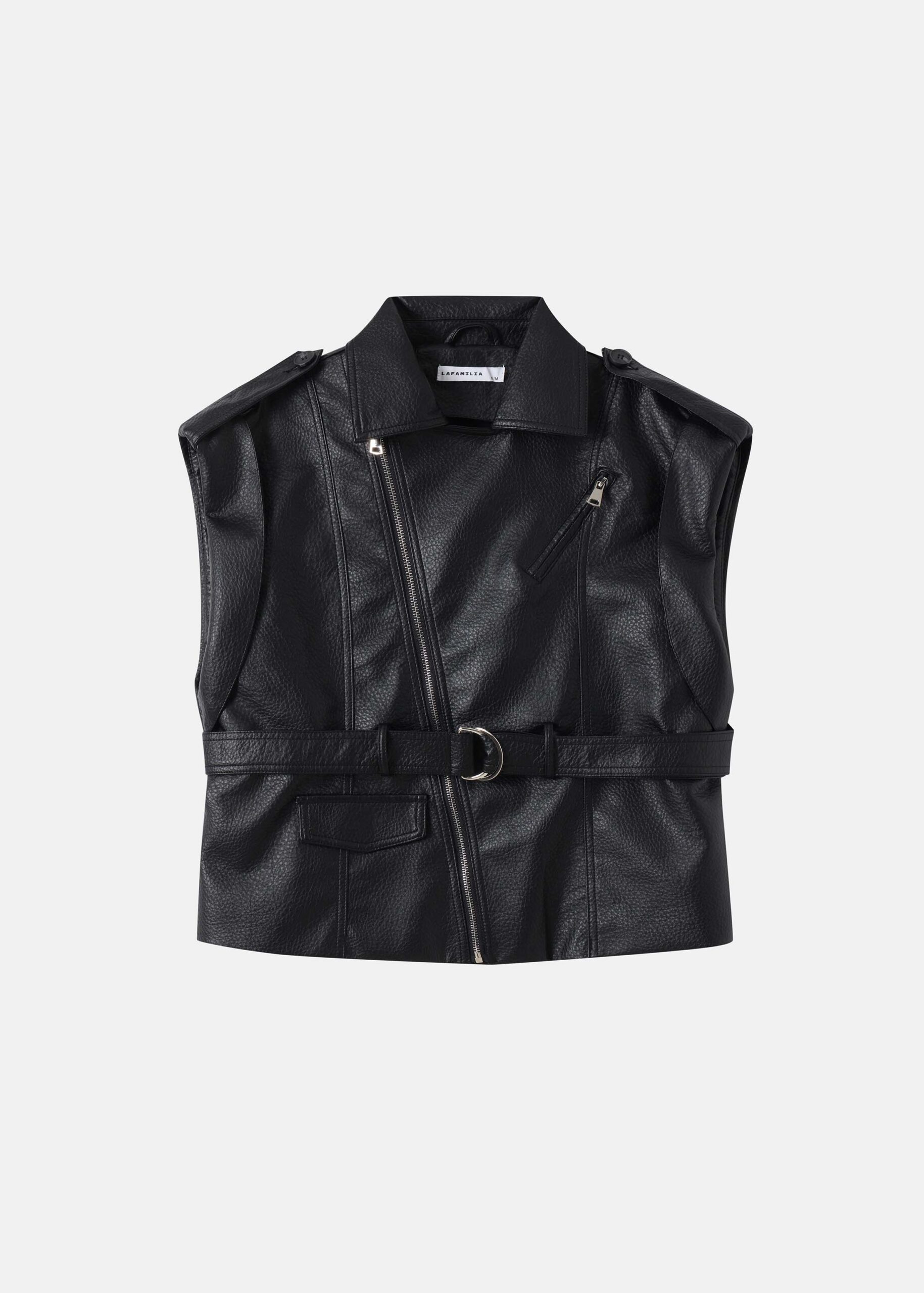 Women Leather Vest
