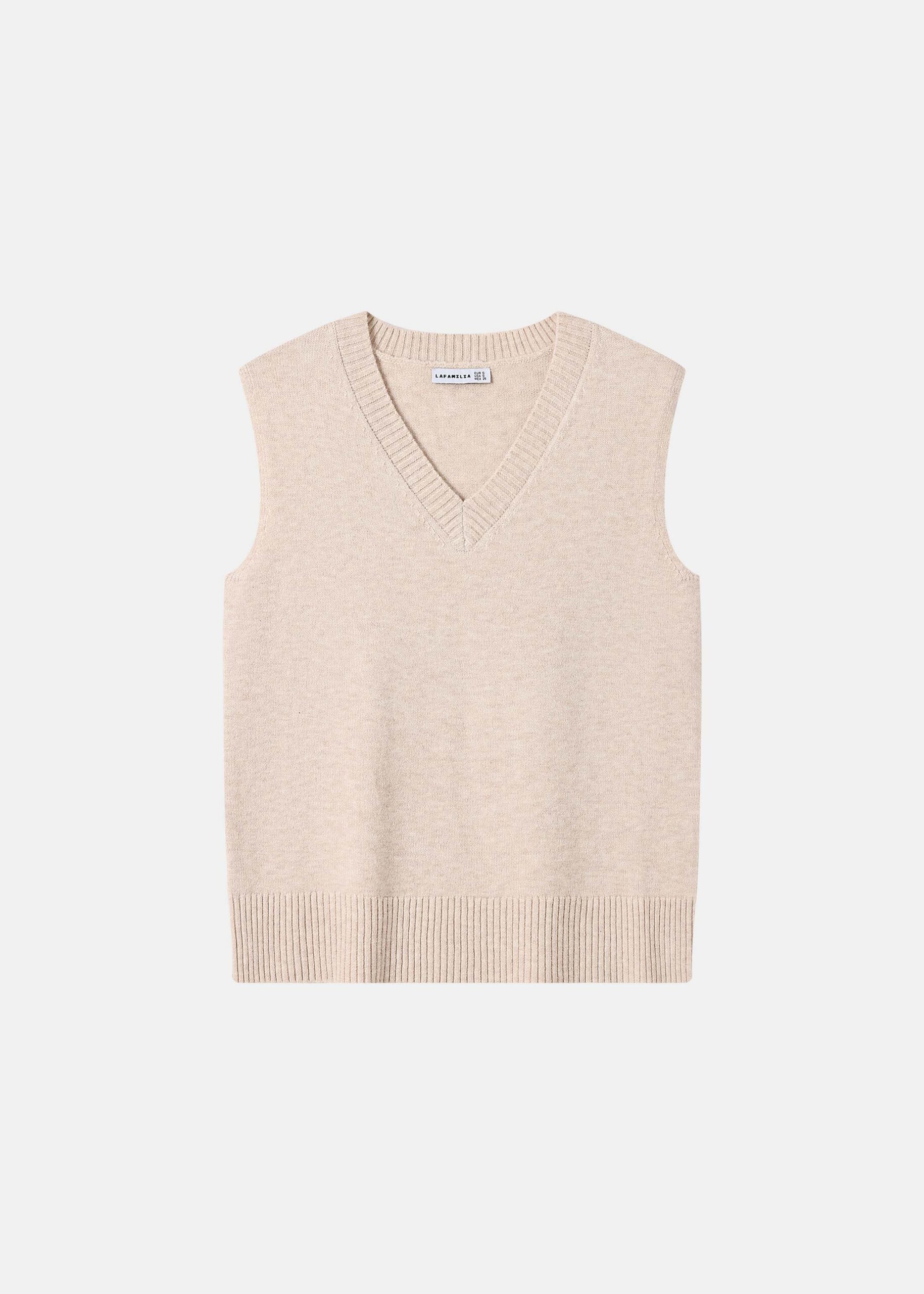 Women V-Neck Knitted Sweater