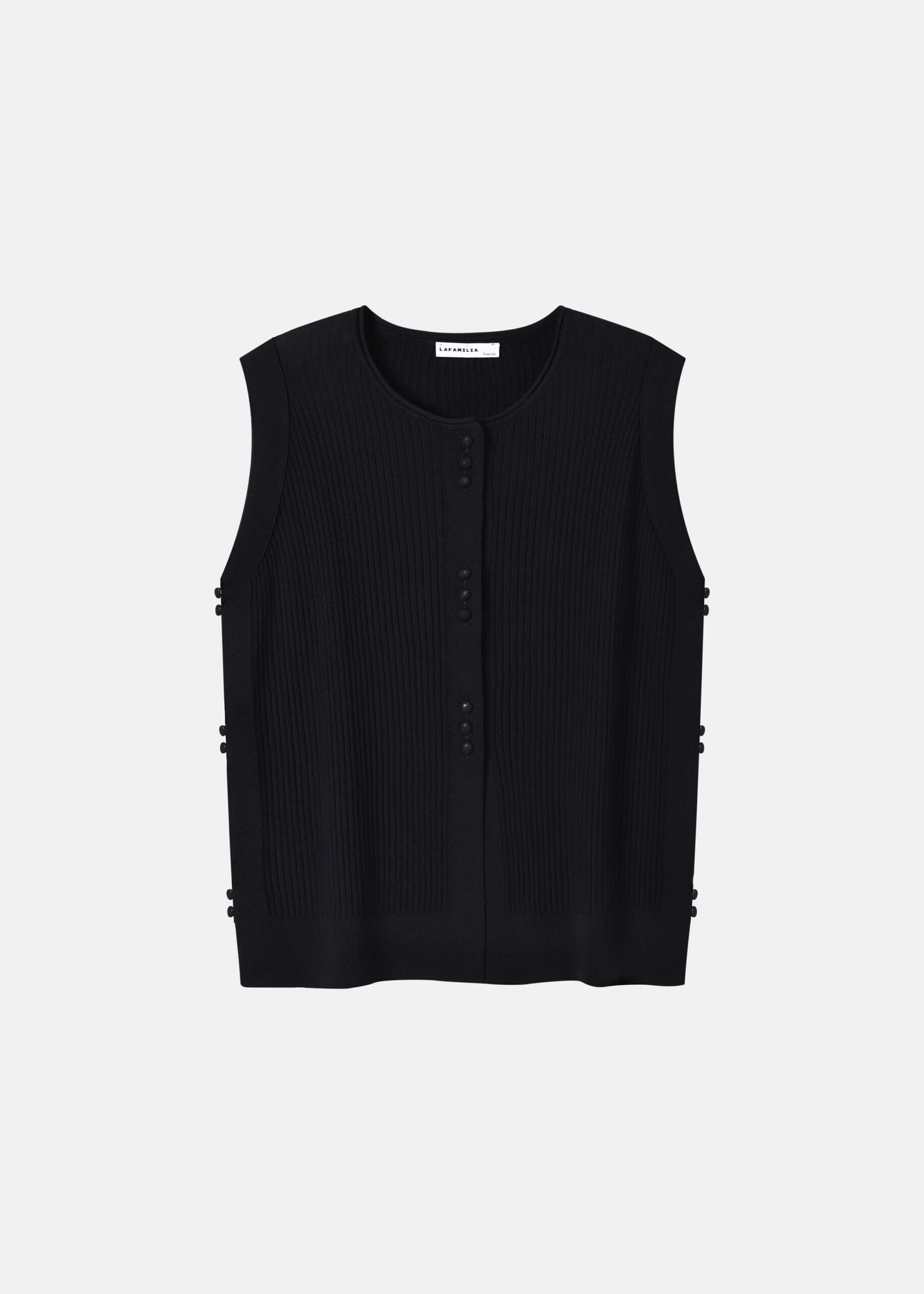 Women Buttoned Knitted Vest
