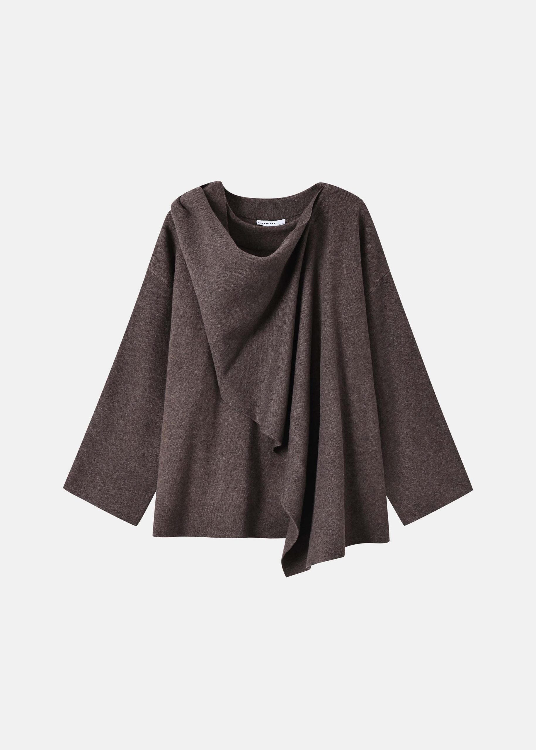Women Knitted Scarf Cape