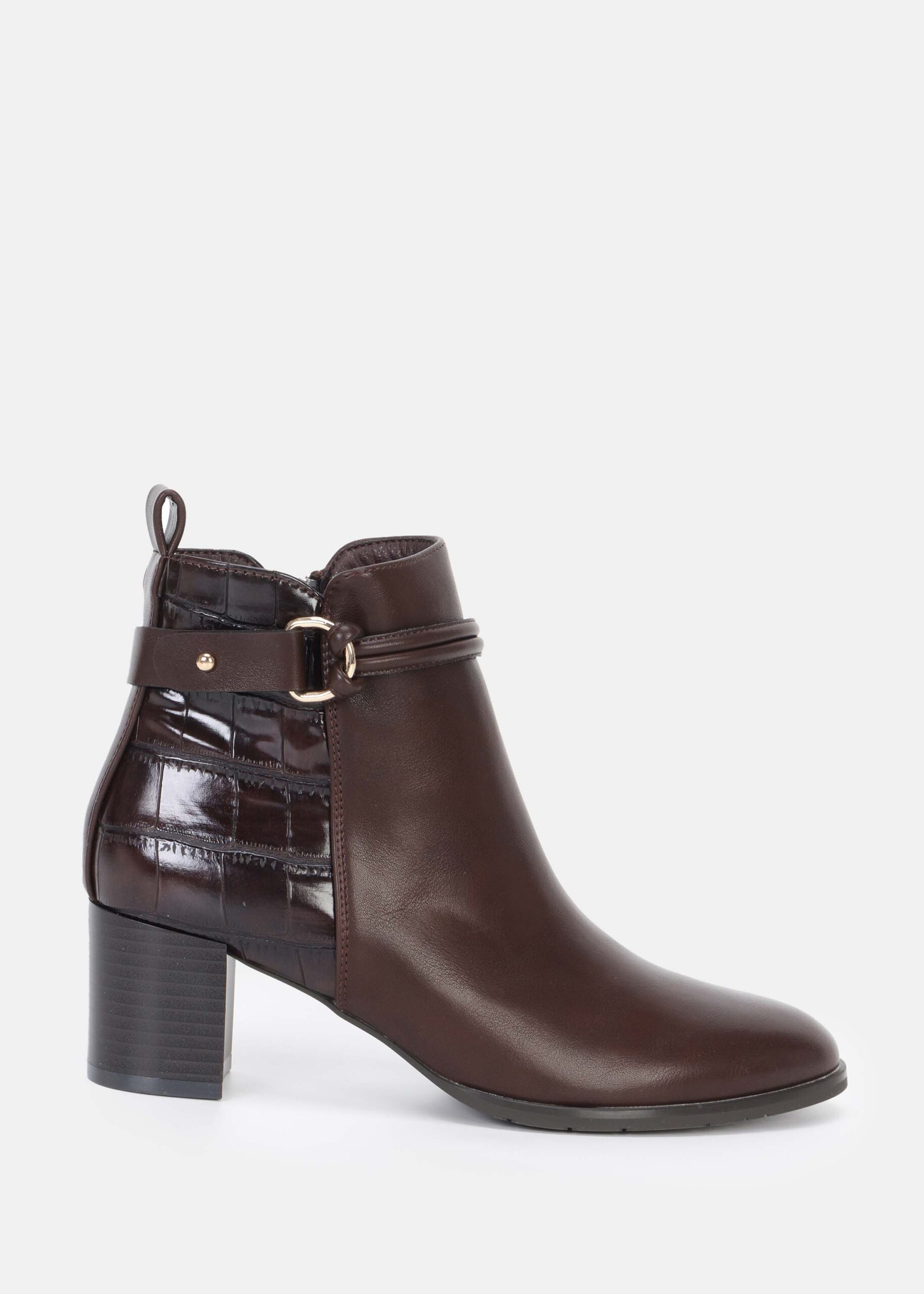 Women Leather Ankle Boots