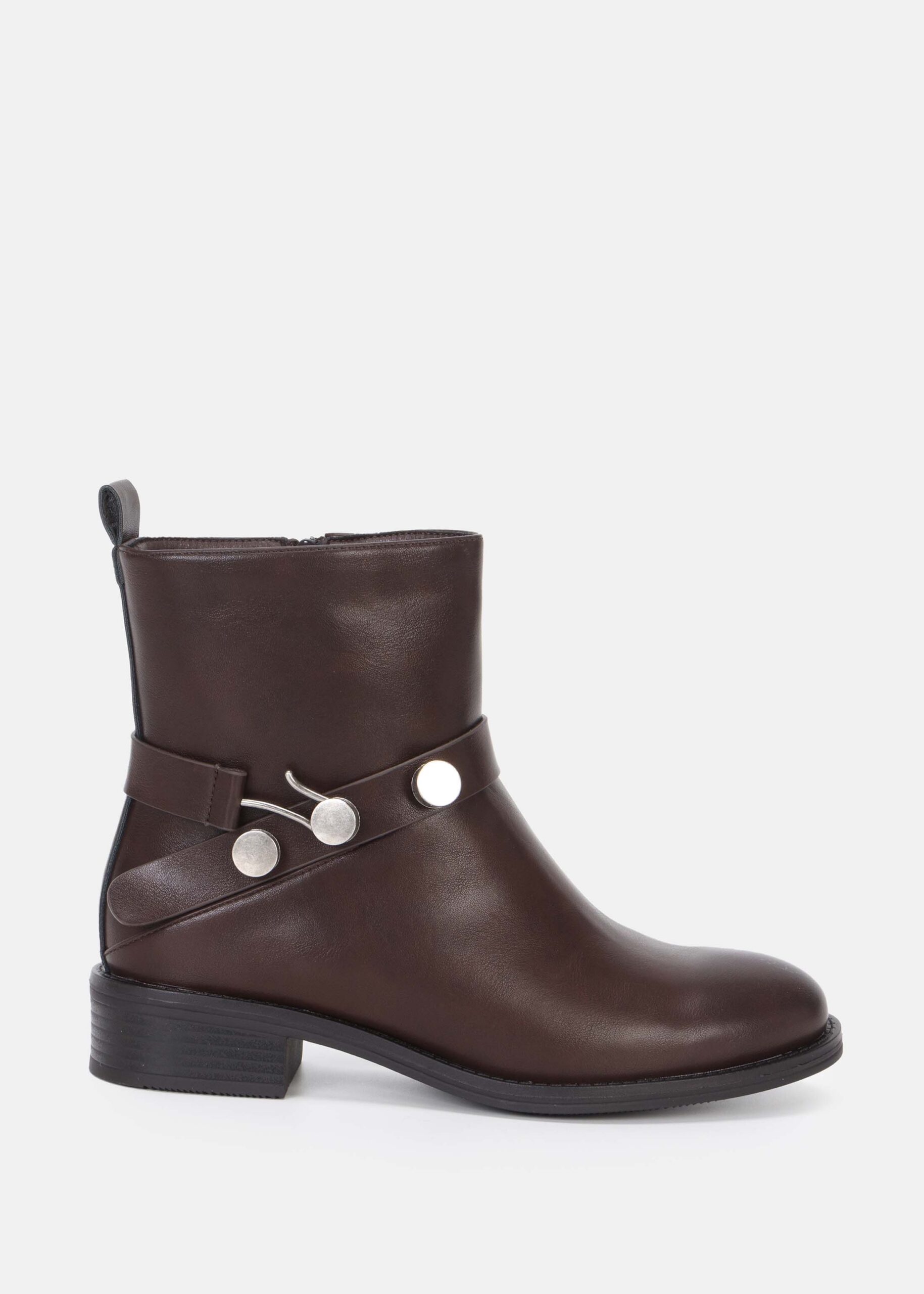 Women Leather Ankle Boots