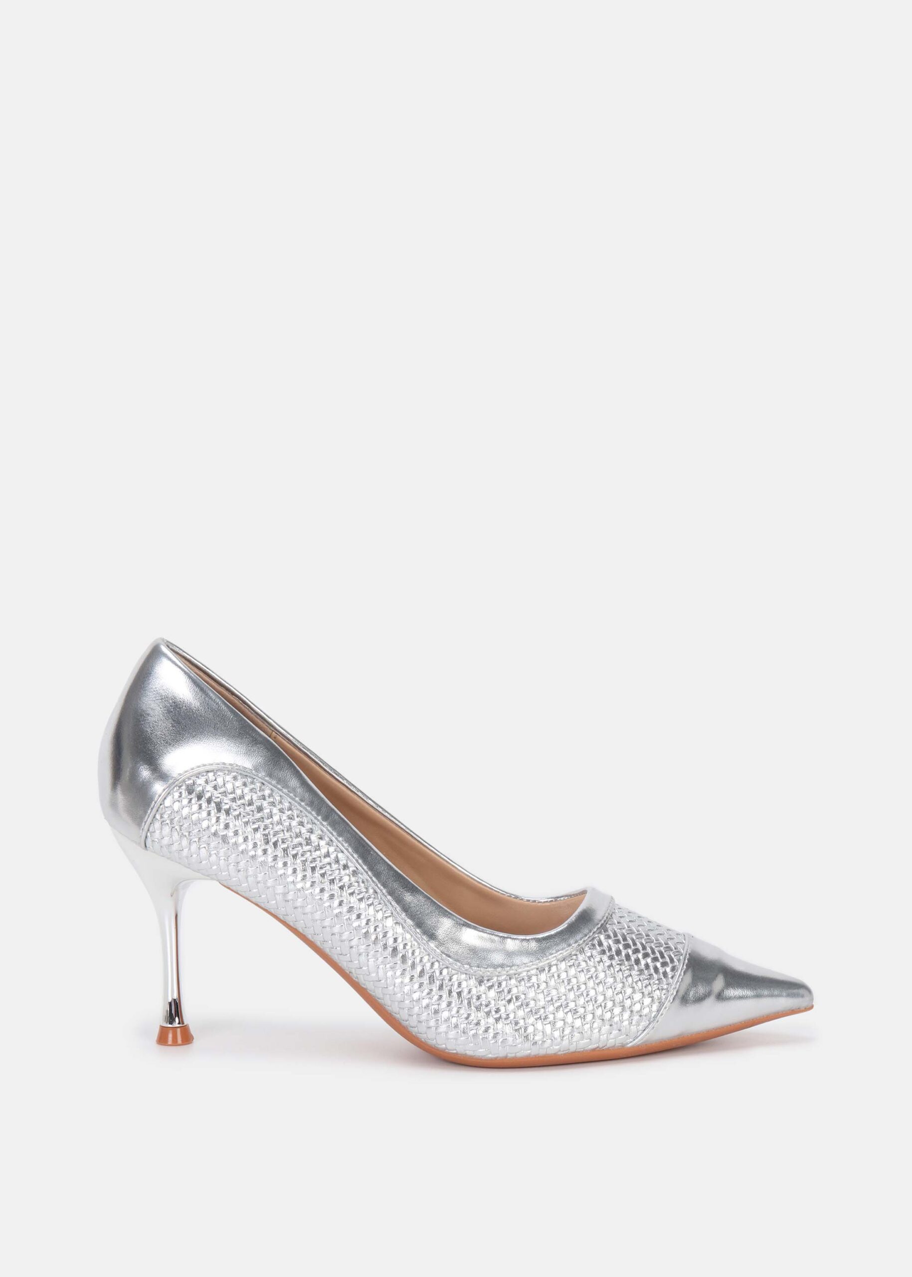 Women Leather Heels Shoes