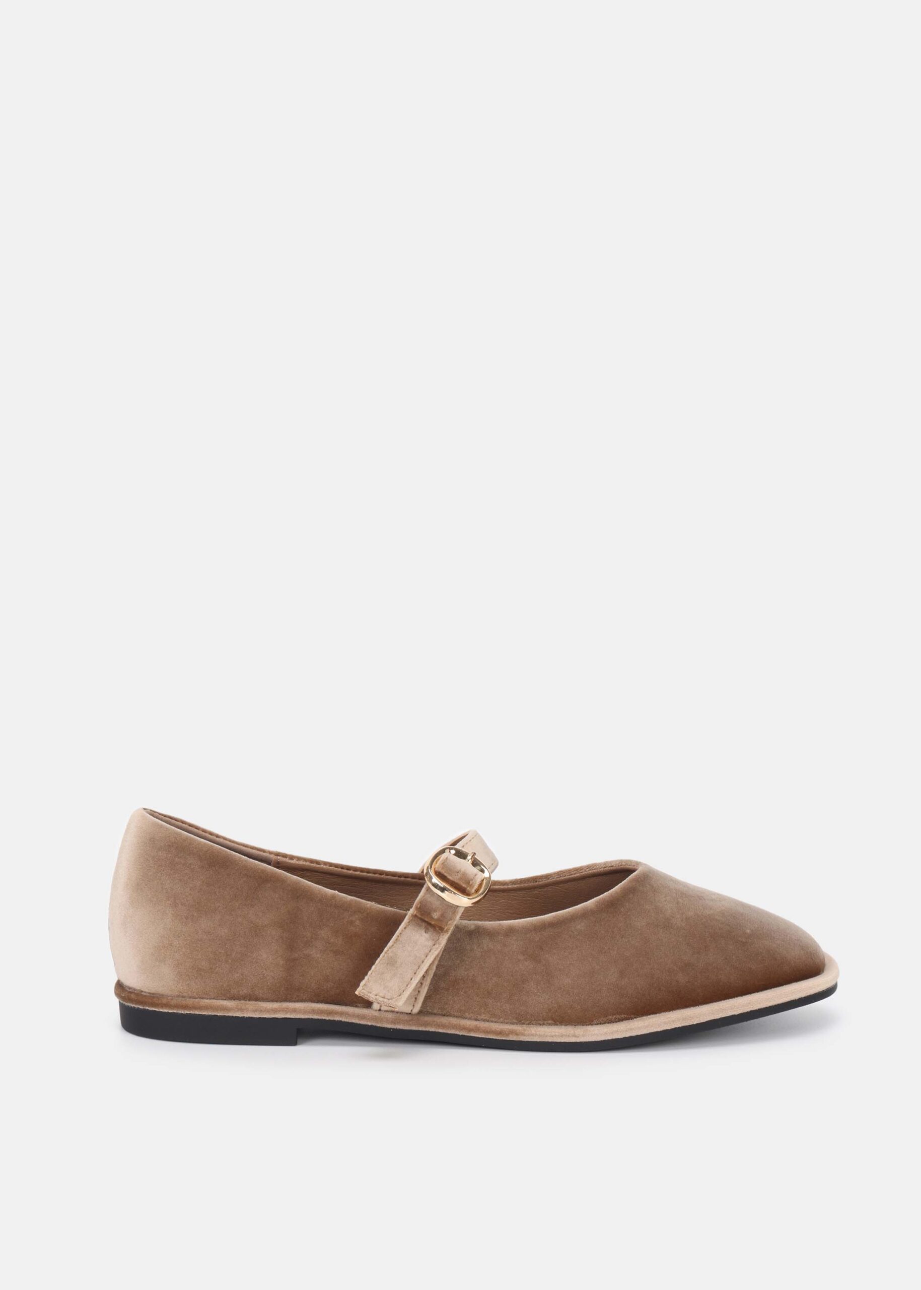 Women Velvet Ballerina