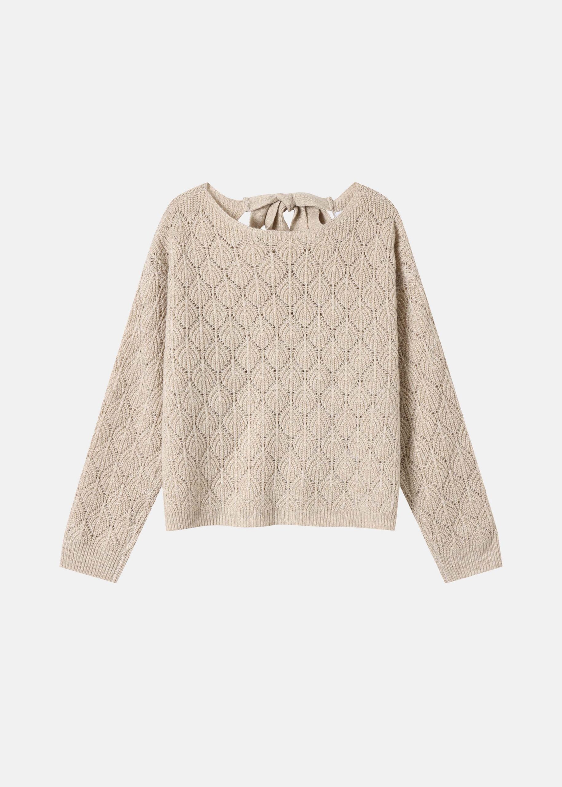 Women Cutwork Sweater
