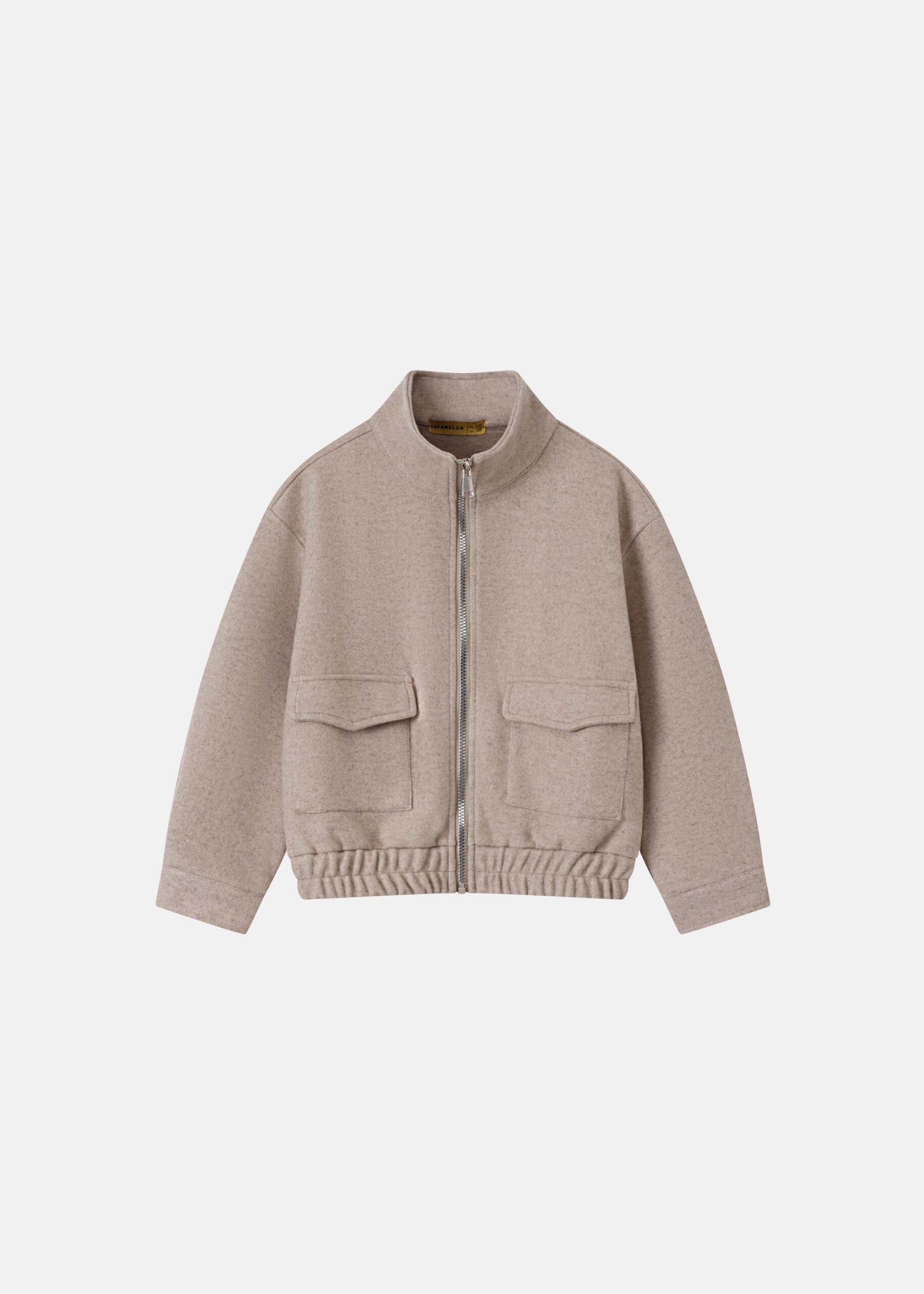 Kids Girl Plain Jacket