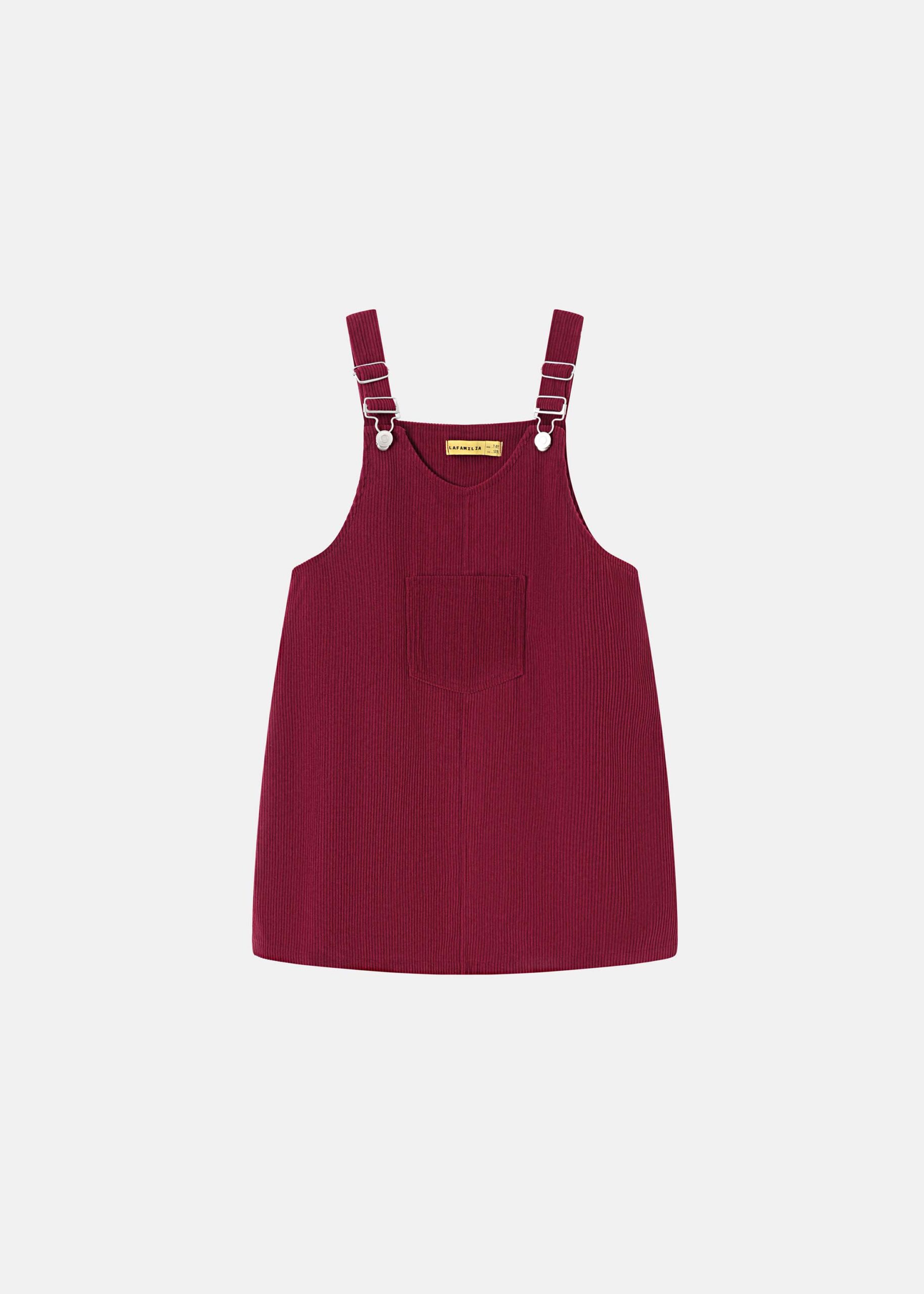 Kids Girl Corduroy Overall Dress