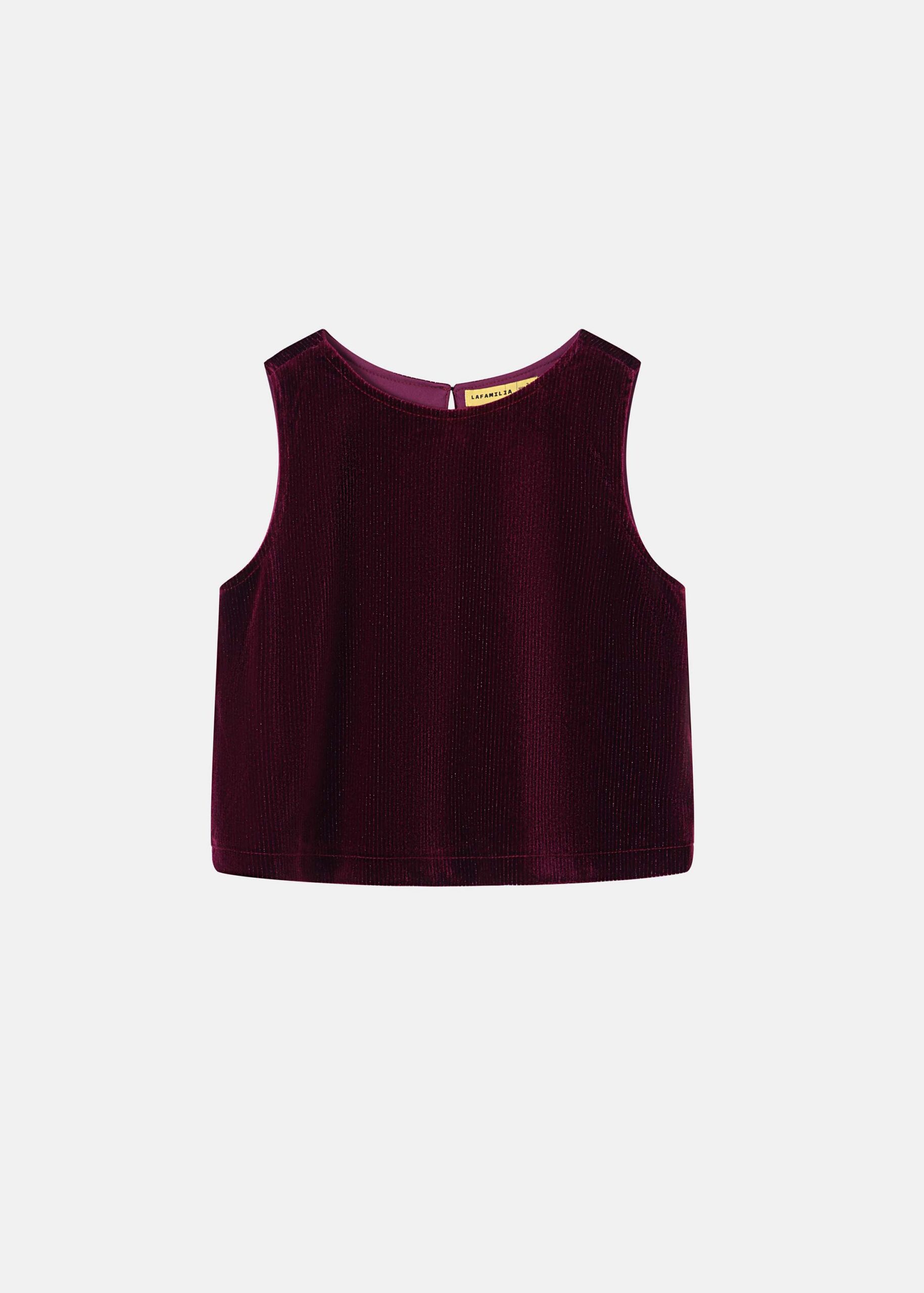 Kids Girl Velvet Top