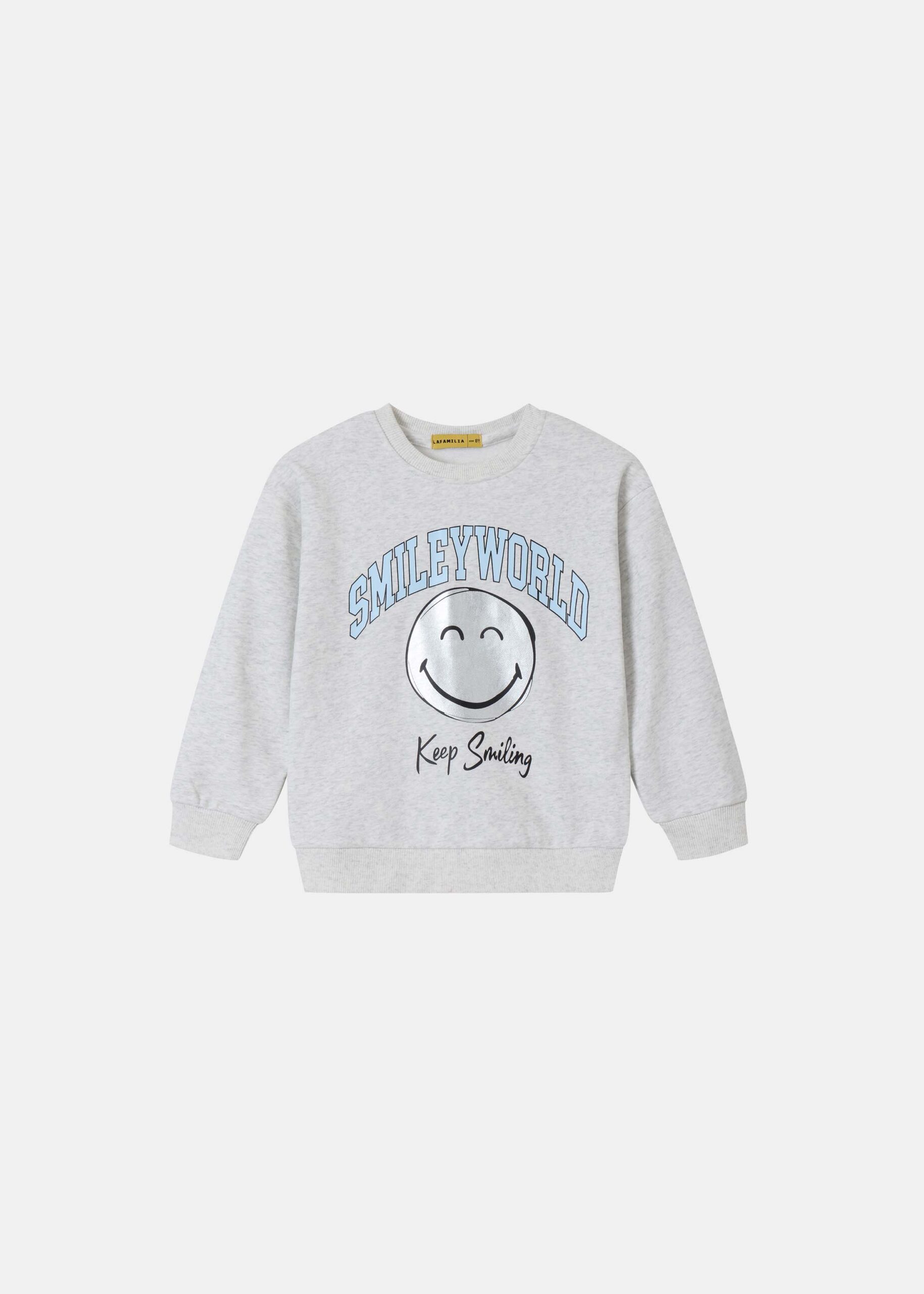 Kids Girl “Smiley World” Sweatshirt