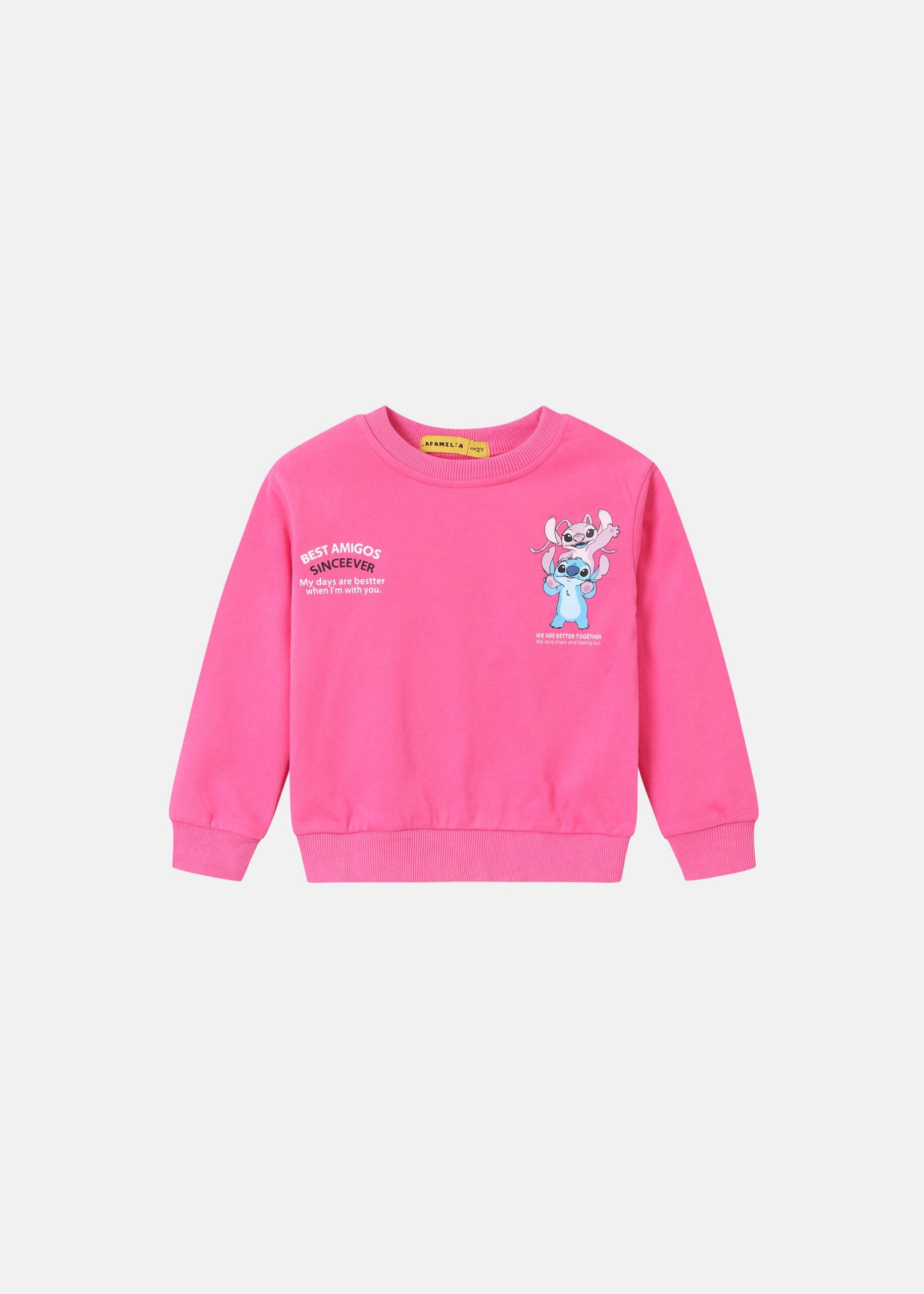 Baby Girl “Stitch” Sweatshirt